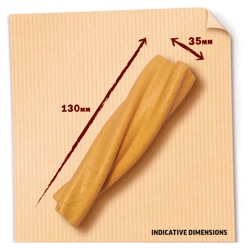 Bakers Treats Meaty Twists 180g-2